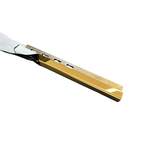 Profil colt exterior inox auriu lucios 10 x 2700 mm lussoline