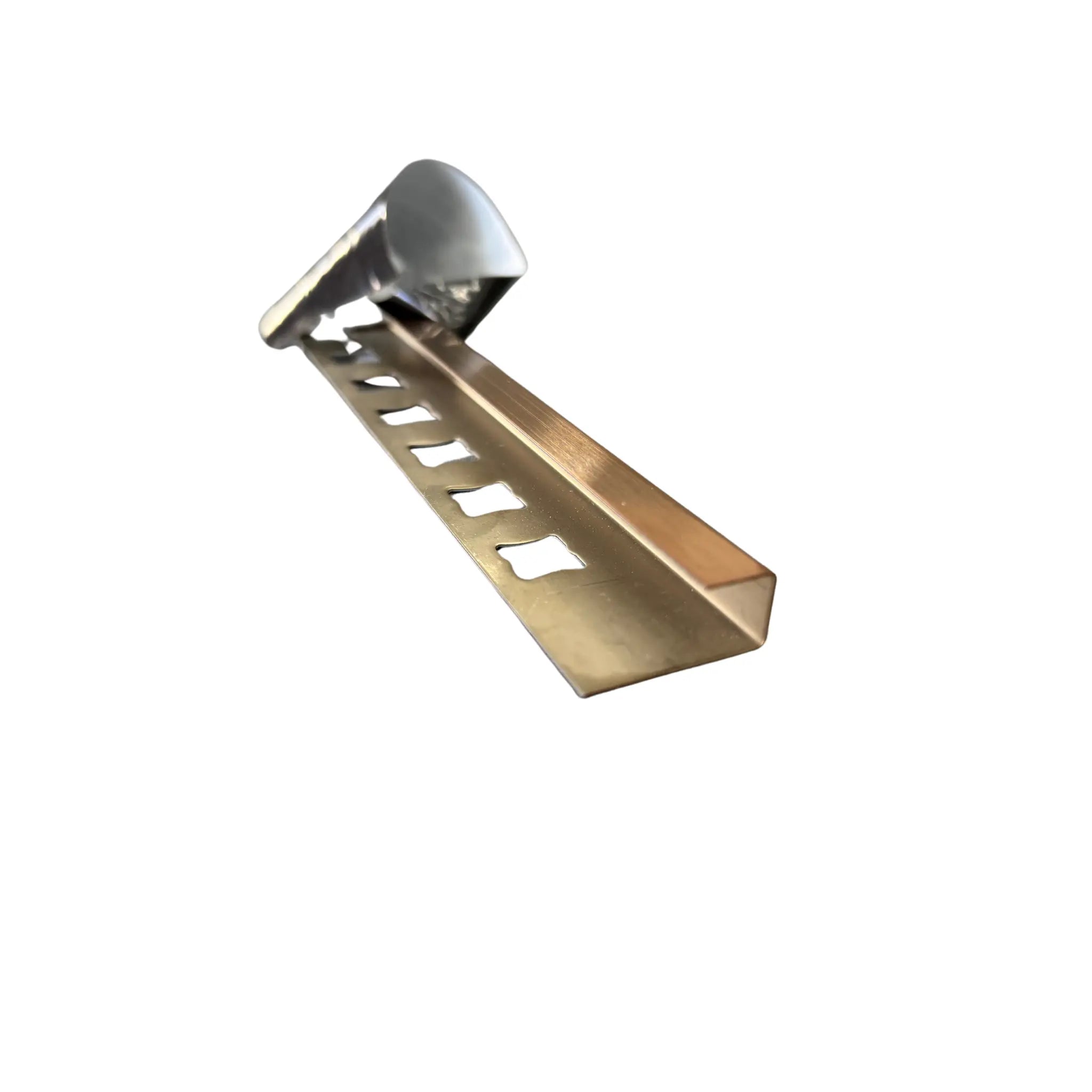 Profil colt exterior inox cupru brush 10 x 2700 mm lussoline