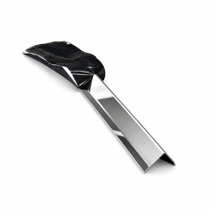 Profil colt inox argintiu lucios laturi tesite - LUSSOLINE
