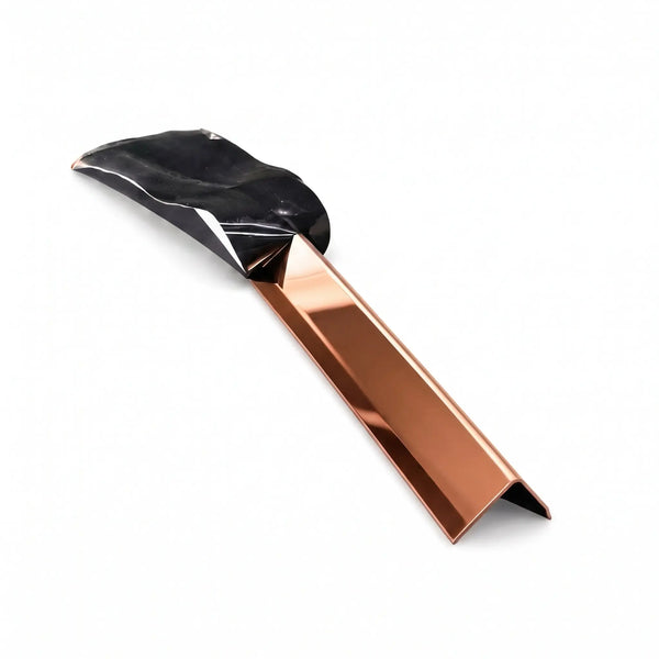 Profil colt inox cupru lucios laturi tesite - LUSSOLINE