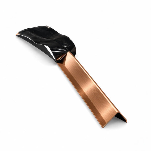 Profil colt inox cupru periat laturi tesite - LUSSOLINE