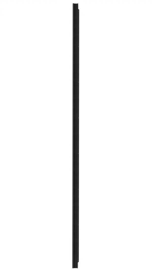 Profil mâner Viefe Six, negru lava texturat, 3000 mm