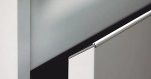 Profil mâner Viefe Steep, oțel inoxidabil, 3000 mm