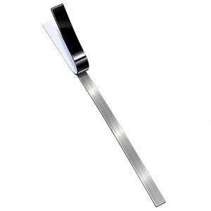Profil platbandă inox argintiu periat 10 x 0,6 x 2700 mm — LUSSOLINE