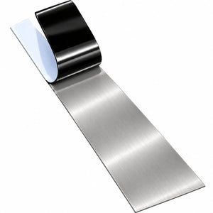 Profil platbandă inox argintiu periat 100 x 0,6 x 2700 mm — LUSSOLINE
