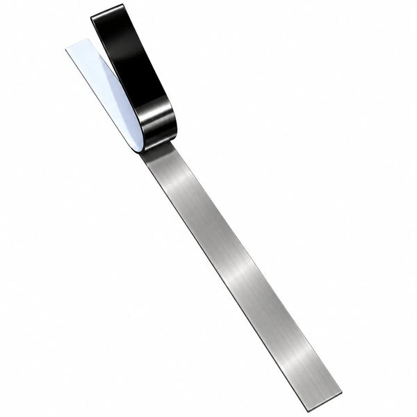 Profil platbandă inox argintiu periat 15 x 0,6 x 2700 mm — LUSSOLINE