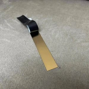 Profil platbanda inox auriu brush 10 x 0.6 x 2700mm Lussoline