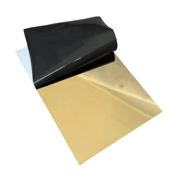 Profil platbanda inox auriu lucios 120 x 0.6 x 2700 mm lussoline