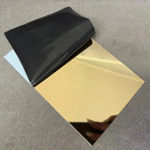 Profil platbanda inox auriu lucios 120 x 0.6 x 2700 mm lussoline