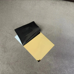 Profil platbanda inox auriu lucios 120 x 0.6 x 2700 mm lussoline