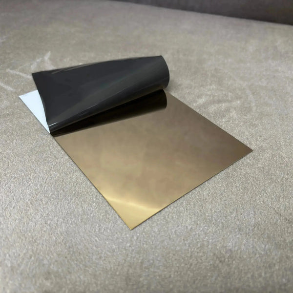 Profil platbanda inox auriu lucios 120 x 0.6 x 2700 mm lussoline