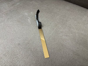Profil platbanda inox auriu lucios 25 x 0.6 x 2700 mm lussoline