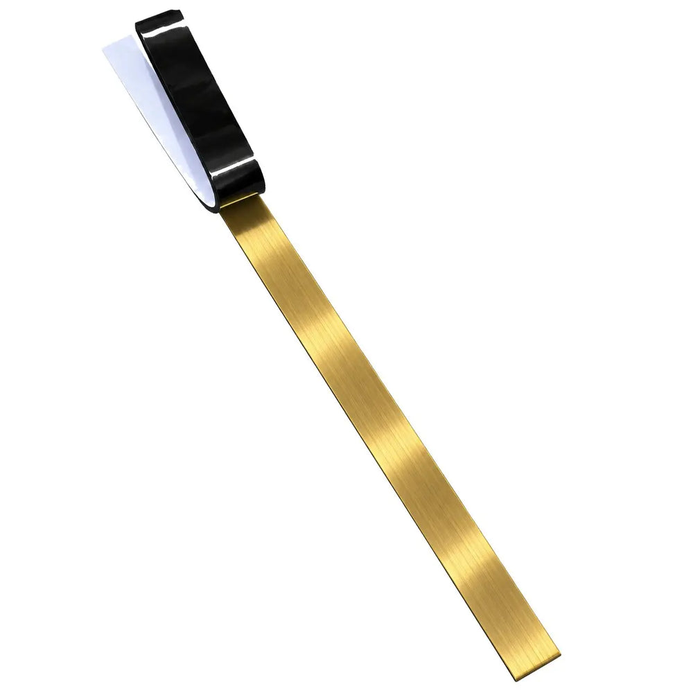 Profil platbandă inox auriu periat 15 x 0,6 x 2700 mm — LUSSOLINE
