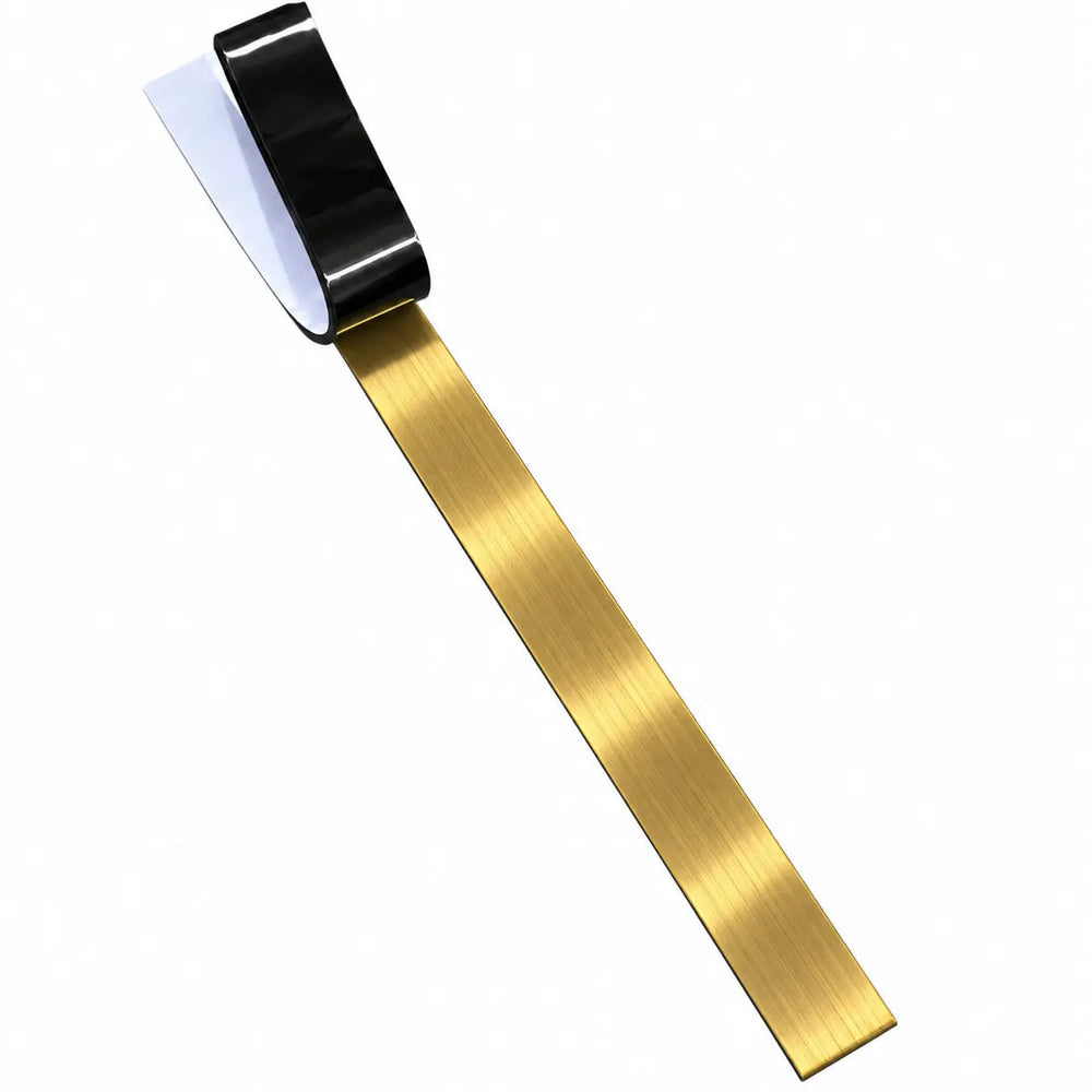 Profil platbandă inox auriu periat 20 x 0,6 x 2700 mm — LUSSOLINE