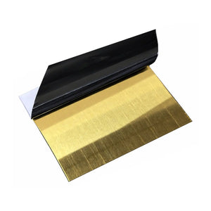 Profil platbandă inox auriu periat 200 x 0,6 x 2700 mm — LUSSOLINE