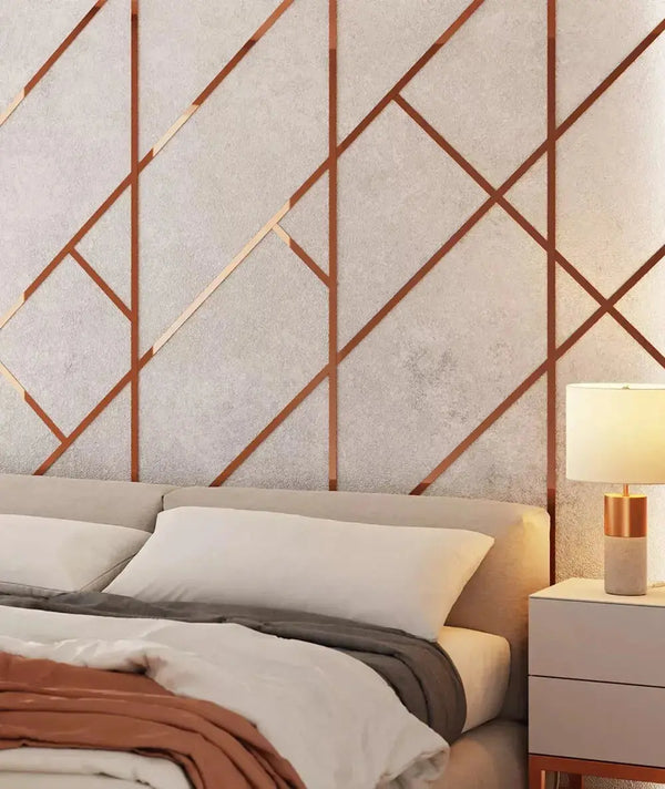 Profil platbanda, otel inoxidabil, cupru lucios, 100x2700mm, grosime 0,6mm - lussoline