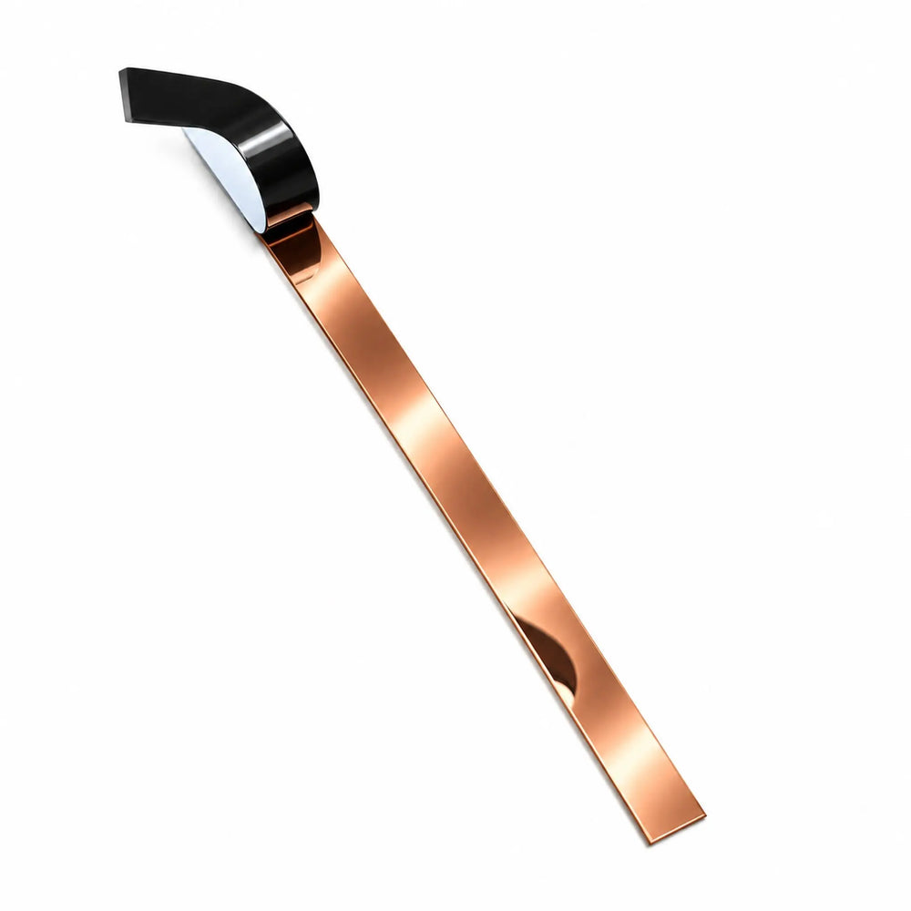 Profil platbandă inox cupru lucios 15 x 0,6 x 2700 mm — LUSSOLINE