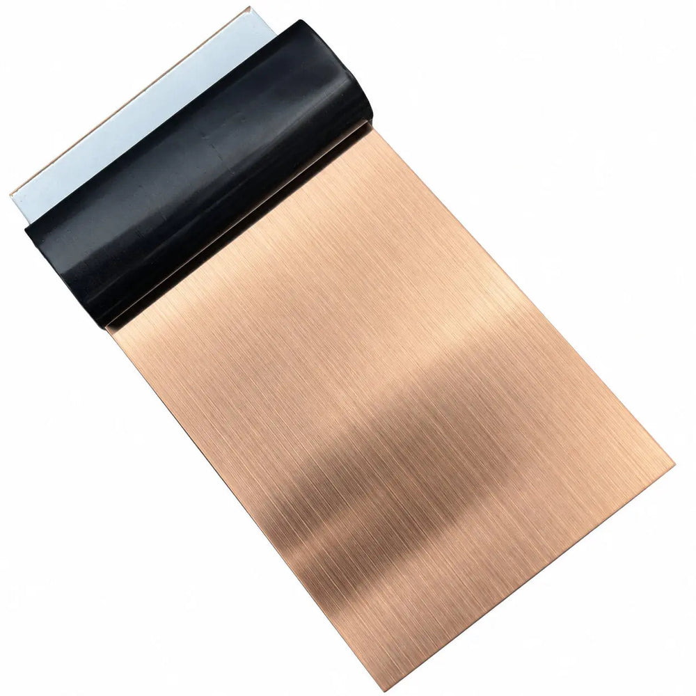 Profil platbandă inox cupru periat 100 x 0,6 x 2700 mm — LUSSOLINE