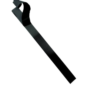 Profil platbanda inox negru brush 10 x 0.6 x 2440mm lussoline