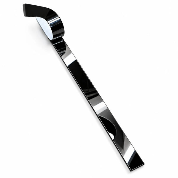 Profil platbandă inox negru lucios 10 x 0,6 x 2700 mm — LUSSOLINE