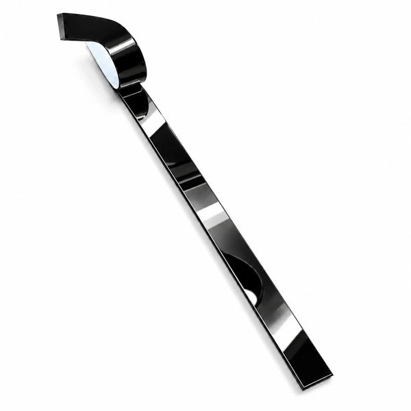 Profil platbandă inox negru lucios 20 x 0,6 x 2700 mm — LUSSOLINE