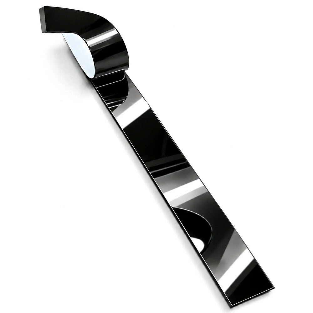 Profil platbandă inox negru lucios 30 x 0,6 x 2700 mm — LUSSOLINE