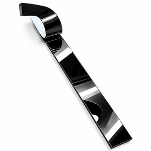 Profil platbandă inox negru lucios 30 x 0,6 x 2700 mm — LUSSOLINE