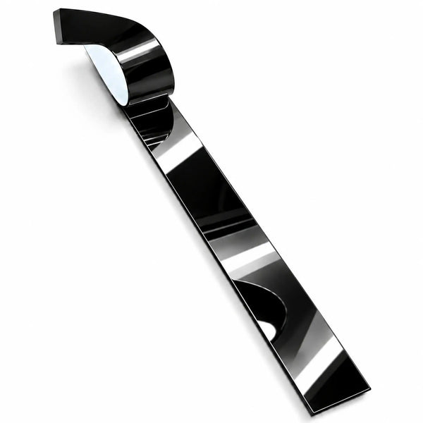Profil platbandă inox negru lucios 30 x 0,6 x 2700 mm — LUSSOLINE