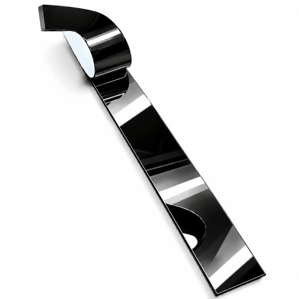 Profil platbandă inox negru lucios 40 x 0,6 x 2700 mm — LUSSOLINE