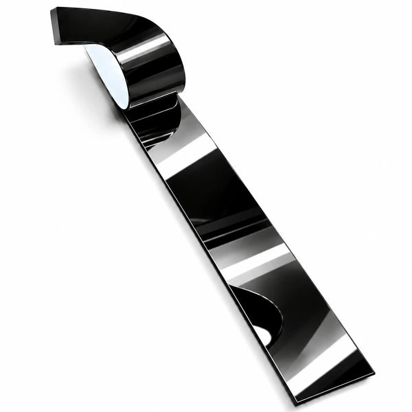 Profil platbandă inox negru lucios 50 x 0,6 x 2700 mm — LUSSOLINE