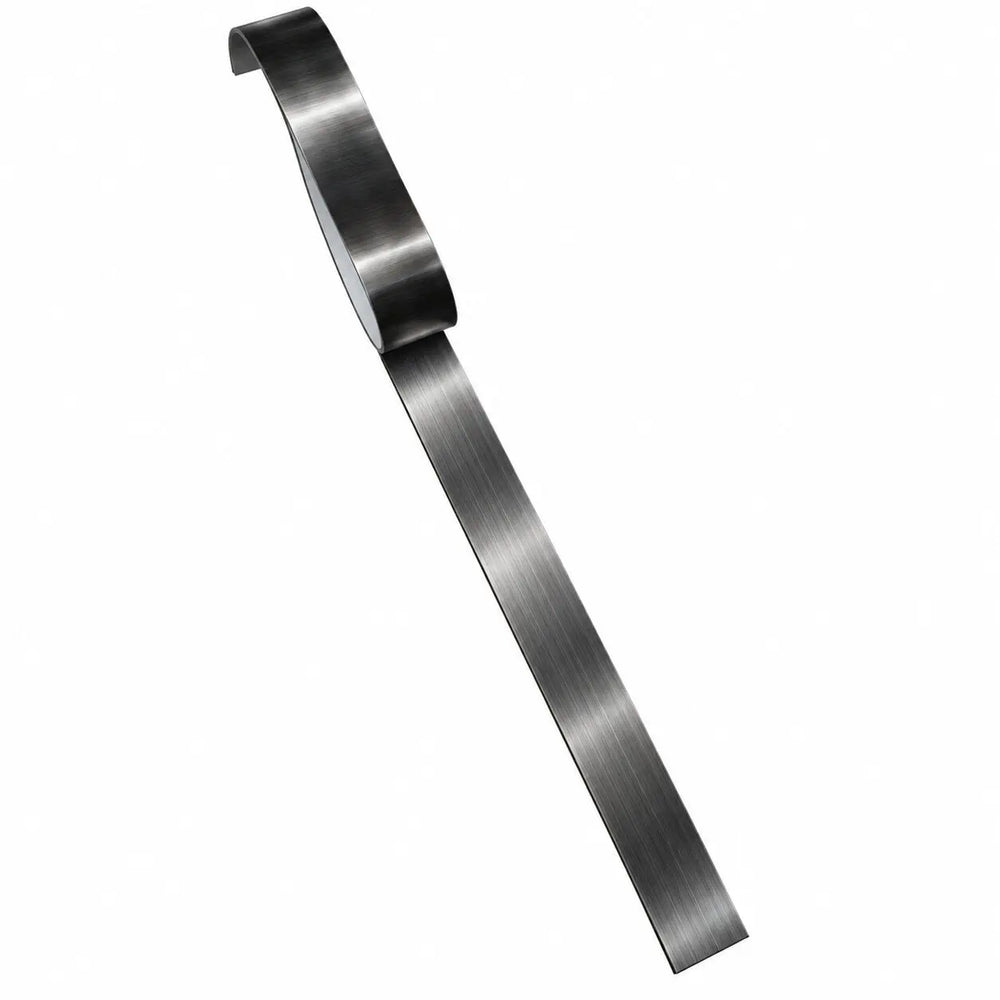 Profil platbandă inox negru periat 10 x 0,6 mm — LUSSOLINE