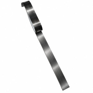 Profil platbandă inox negru periat 10 x 0,6 mm — LUSSOLINE