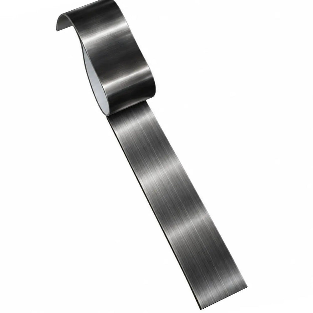 Profil platbandă inox negru periat 20 x 0,6 mm — LUSSOLINE