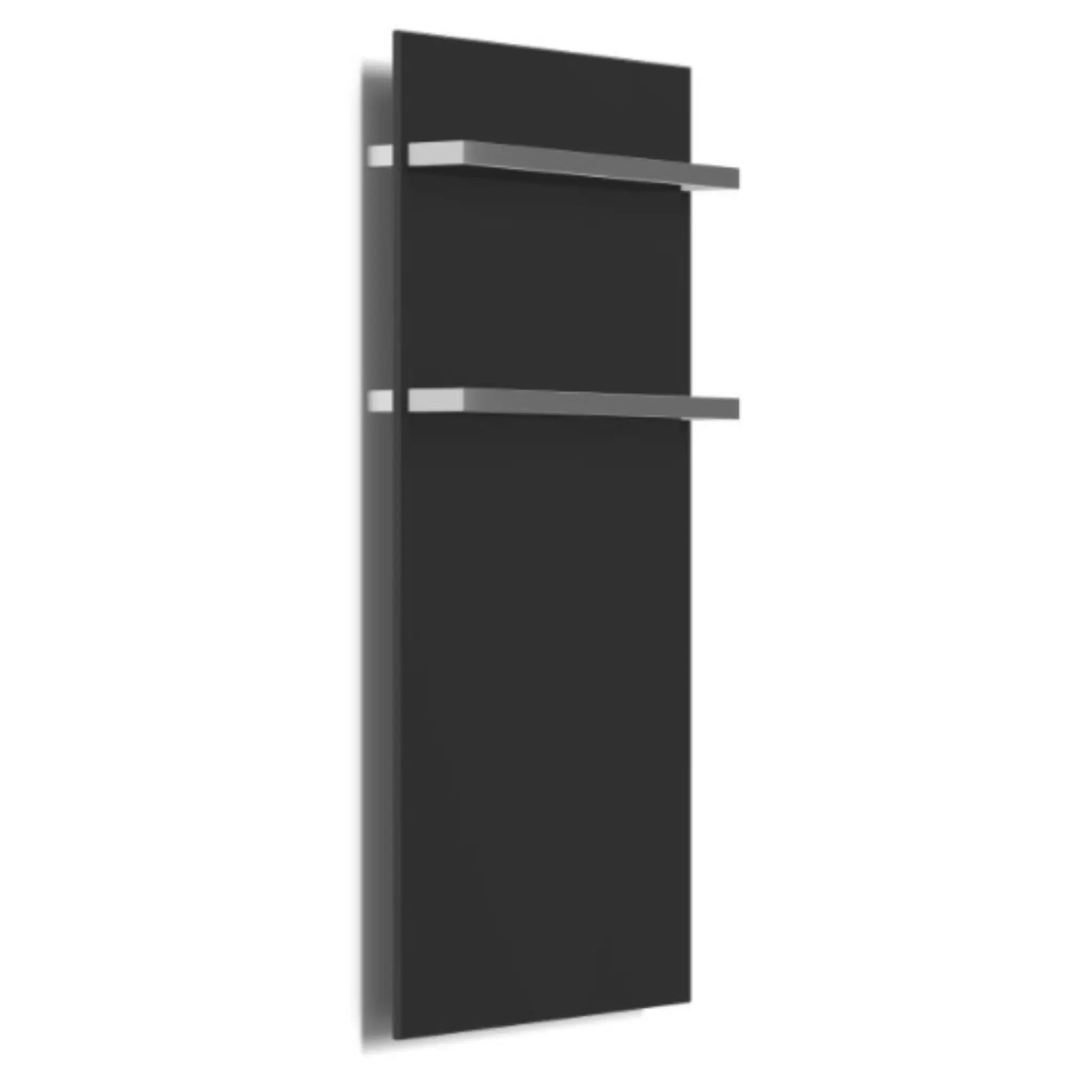 Radiator electric din sticlă securizată, 350w ONYX2 900x4700mm – negru lucios Lussoline