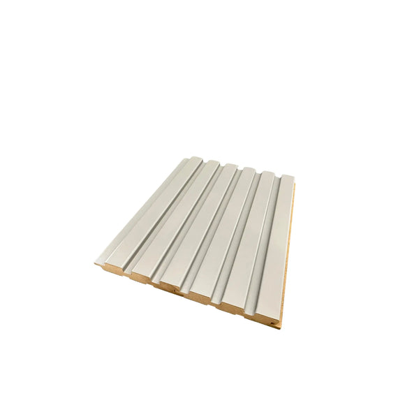 Riflaj din MDF - MUEGE SKY GRAY 18 x 120 x 2800 mm lussoline