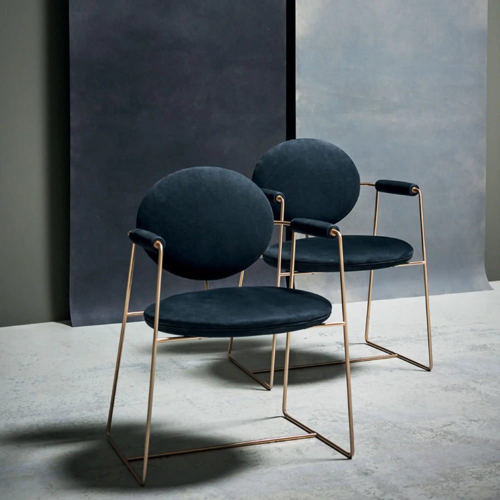 Scaun dining piele PU, lemn, burete Lyra - DC1906 lussoline