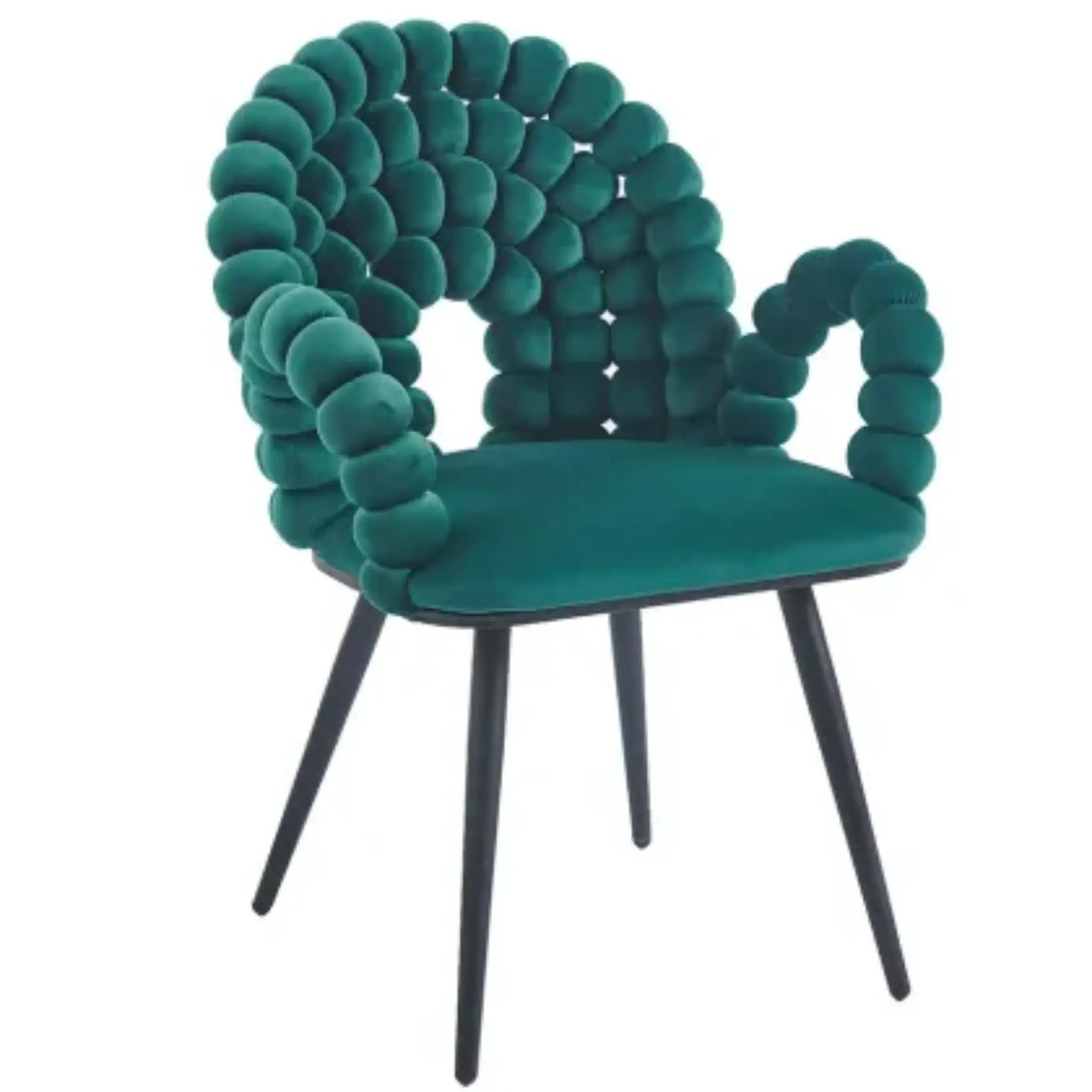 Scaun living tapitat Zara - Verde Lussoline