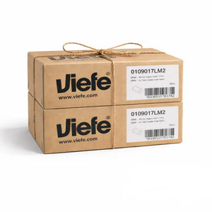 Set 50 de butoni mobilier Viefe Graf, negru mat, 17,5 × 28 mm - imagine 4