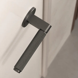 Set mâner ușă interior Viefe Brooklyn, negru titan, 149 mm - imagine 4