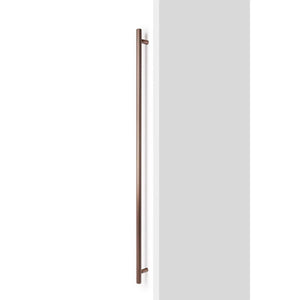 Set mânere spațiale duble Viefe Boto Big, bronz periat, 1122 mm (interax 1024 mm) - imagine 3