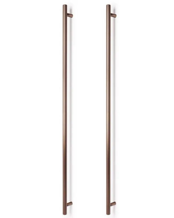 Set mânere spațiale duble Viefe Boto Big, bronz periat, 1122 mm (interax 1024 mm)