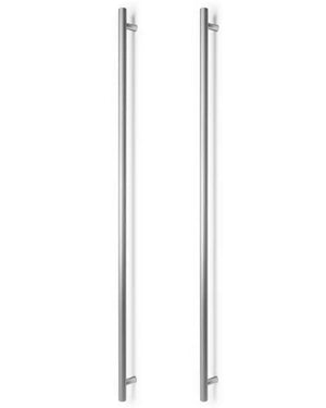 Set mânere spațiale duble Viefe Boto Big, oțel inoxidabil, 1122 mm (interax 1024 mm)