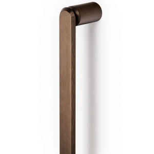 Set mânere spațiale duble Viefe Fase Big, bronz periat, 348 mm (interax 320 mm) - imagine 2