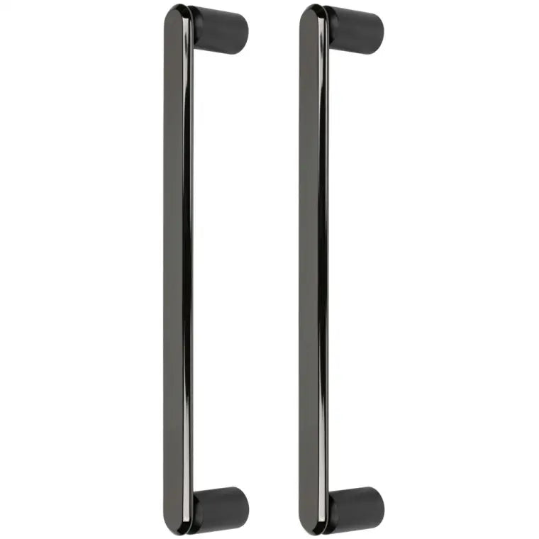 Set mânere spațiale duble Viefe Fase Big, negru titan lustruit, 348 mm (interax 320 mm)