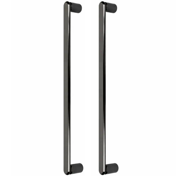 Set mânere spațiale duble Viefe Fase Big, negru titan lustruit, 508 mm (interax 480 mm)