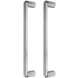 Set mânere spațiale duble Viefe Fase Big, oțel inoxidabil, 348 mm (interax 320 mm)