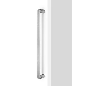 Set mânere spațiale duble Viefe Fase Big, oțel inoxidabil, 508 mm (interax 480 mm) - imagine 3