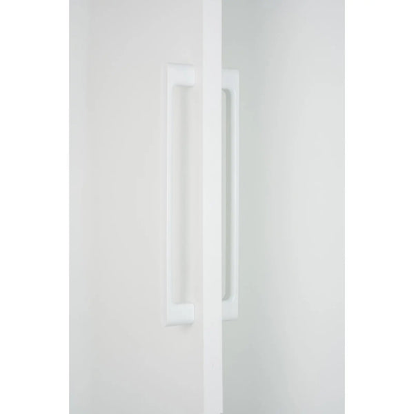 Set mânere spațiale duble Viefe Luv Big, alb mat, 419 mm (interax 384 mm) - imagine 4