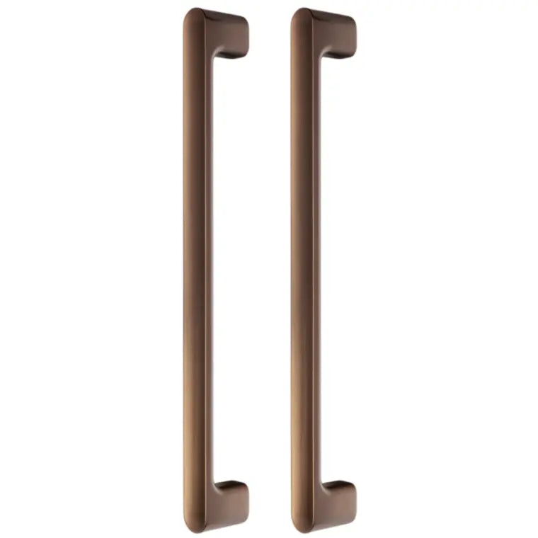 Set mânere spațiale duble Viefe Luv Big, bronz periat, 419 mm (interax 384 mm)