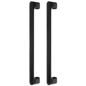 Set mânere spațiale duble Viefe Luv Big, negru mat, 419 mm (interax 384 mm)